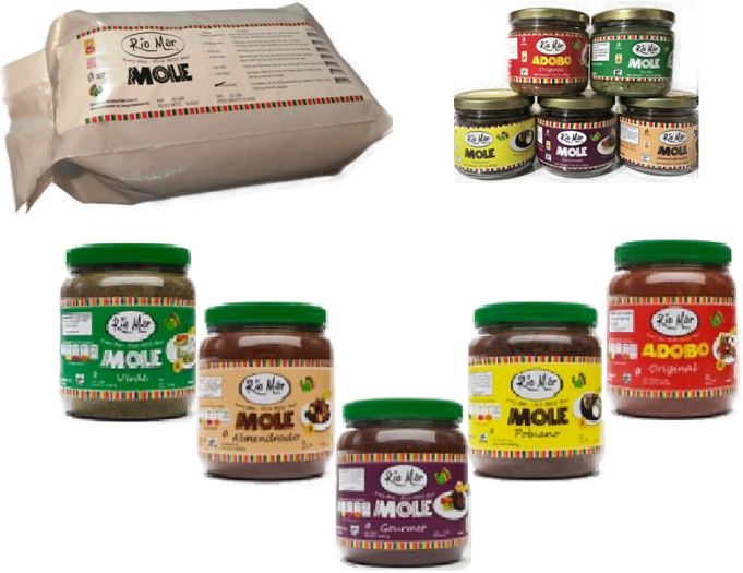 International Riomar Group mole and adobo product assortment